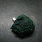 Dioptase Crystal Silver Pendant from Congo - 6.03 Grams - 1.1"