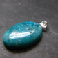 Genuine Turquoise Silver Pendant From Sleeping Beauty Arizona - 1.2" - 4.12 Grams