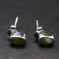 Rare Agni Gold Danburite Silver Studs From Tanzania - 1.14 Grams - 0.5"