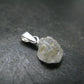 Gem Beryllonite Crystal Silver Pendant from Brazil - 0.6" - 3.15 Carats