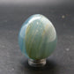 Lemurian Aquatine Blue Calcite Egg From Argentina - 1.5" - 58.56 Grams