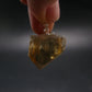 Natural Unheated Citrine Sterling Silver Pendant from Zambia - 0.9" - 7.09 Grams