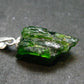 Green Chrome Diopside 925 Silver Pendant from Russia - 0.9" - 2.07 Grams