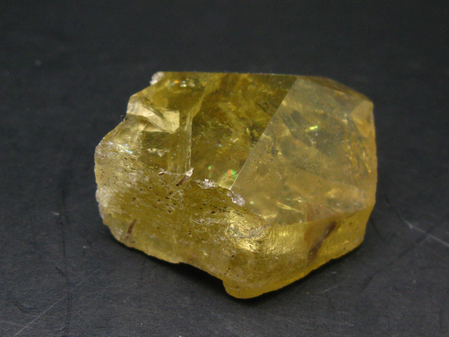 Heliodor (Yellow Beryl) Polished Gem Crystal from Brazil - 53.49 Grams - 1.8"