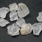 Lot of 10 Clear Petalite Crystals from Brazil