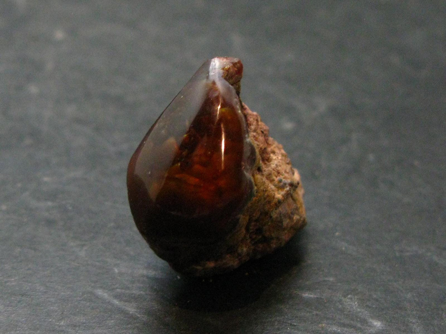 Fire Agate Crystal From Mexico - 0.9" - 7.50 Grams