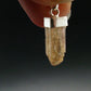Imperial Topaz Crystal Pendant From Brazil - 0.9" - 1.22 Grams
