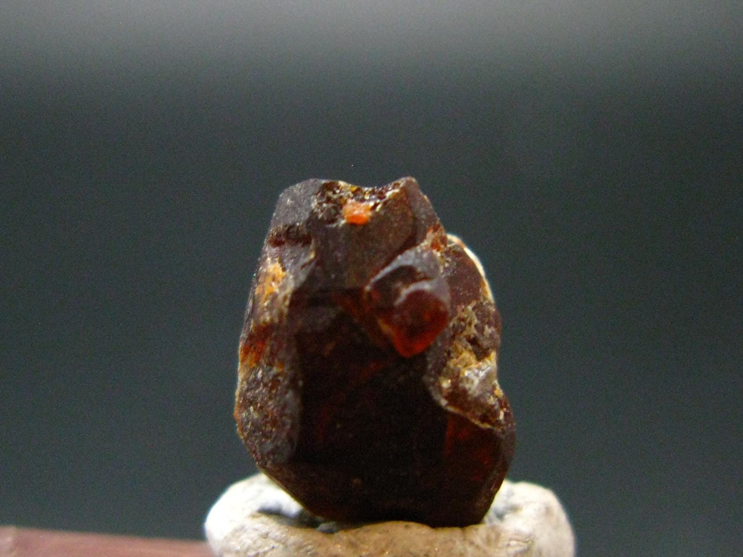 Rare Clinohumite Crystal on Matrix from Afghanistan - 3.75 Carats
