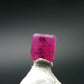 Beautiful Rare Gem Bixbite Red Beryl Emerald Cut Stone From Utah USA - 0.20 Carats - 4.0x3.5mm