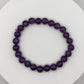 Classic Amethyst Stretch Bracelet – Calming & Spiritual Clarity - 15.69 Grams