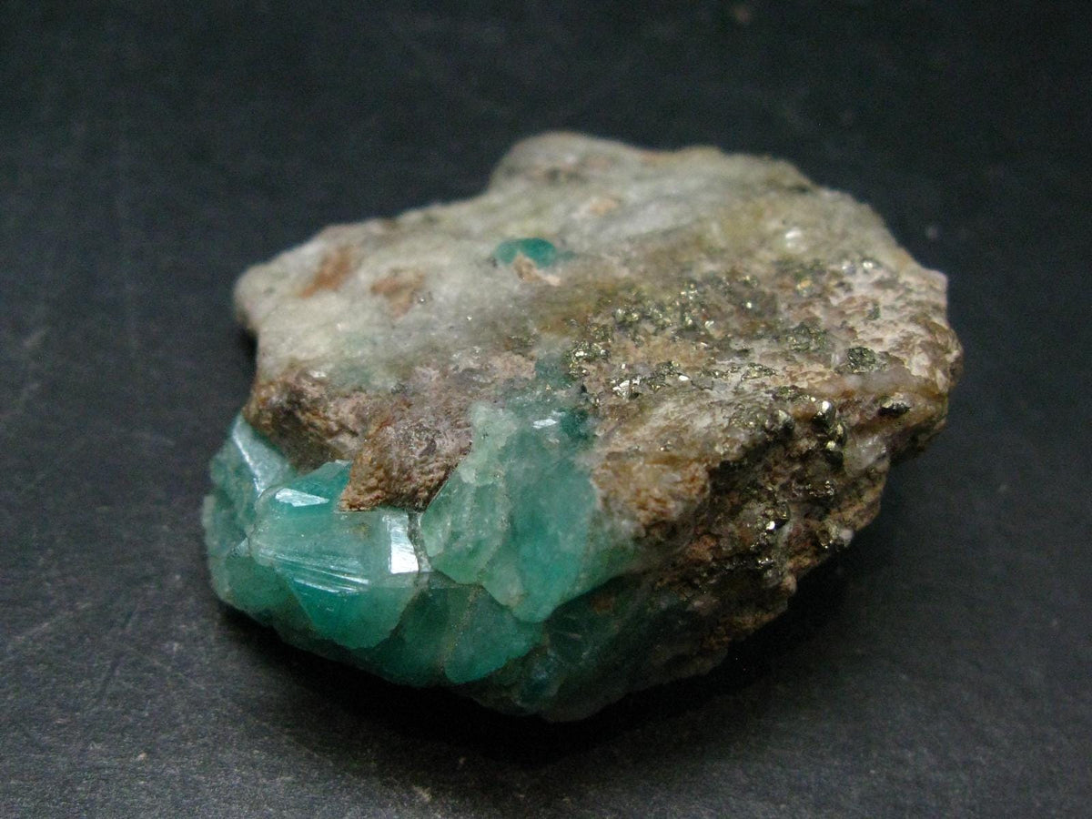 Emerald Beryl Crystal On Matrix From Colombia - 2.2"