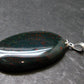 Bloodstone Silver Pendant From India - 1.5" - 5.45 Grams