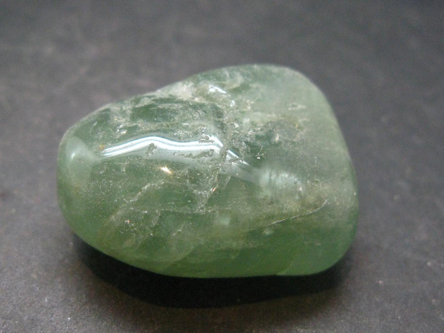 Genuine Blue Aquamarine Tumbled Stone From Brazil - 1.3" - 24.68 Grams