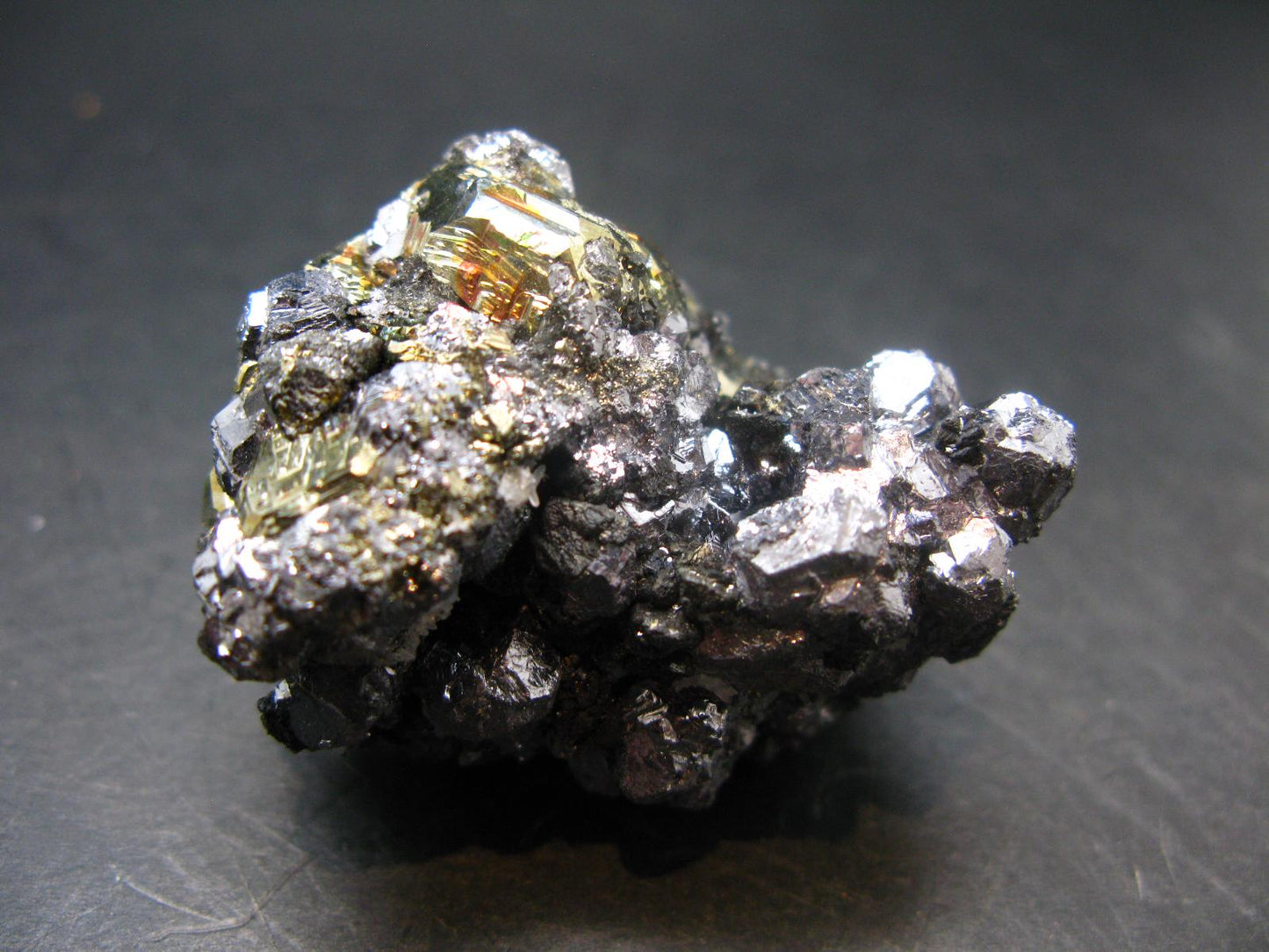 Rare Galena Sphalerite & Pyrite Cluster From Peru - 1.9" - 146.73 Grams