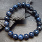 Blue Cobalt Spinel Genuine Bracelet ~ 7 Inches ~ 10mm Round Beads
