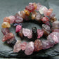 Spinel Genuine Bracelet ~ 7 Inches ~ 8mm Crystal Beads