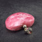 Rhodochrosite Heart Silver Pendant from Alma Colorado - 1.2" - 12.1 Grams