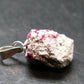 Bixbite Red Emerald Beryl Silver Pendant From Utah USA - 5.65 Carats - 0.7"