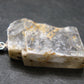 Rare White Barite Pendant From Morocco - 1.3" - 10.67 Grams