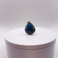 Faceted Chrysocolla Pendant Blue Green Gemstone Silver Necklace Natural Stone Statement Jewelry Gift