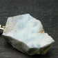 Rare Blue Larimar Pectolite Silver Pendant From Dominican Republic - 1.3"