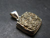 Pyrite Silver Pendant From Peru - 6.82 Grams - 1.0"
