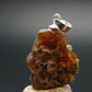 Fire Agate Silver Pendant From Mexico - 1.0" - 3.06 Grams