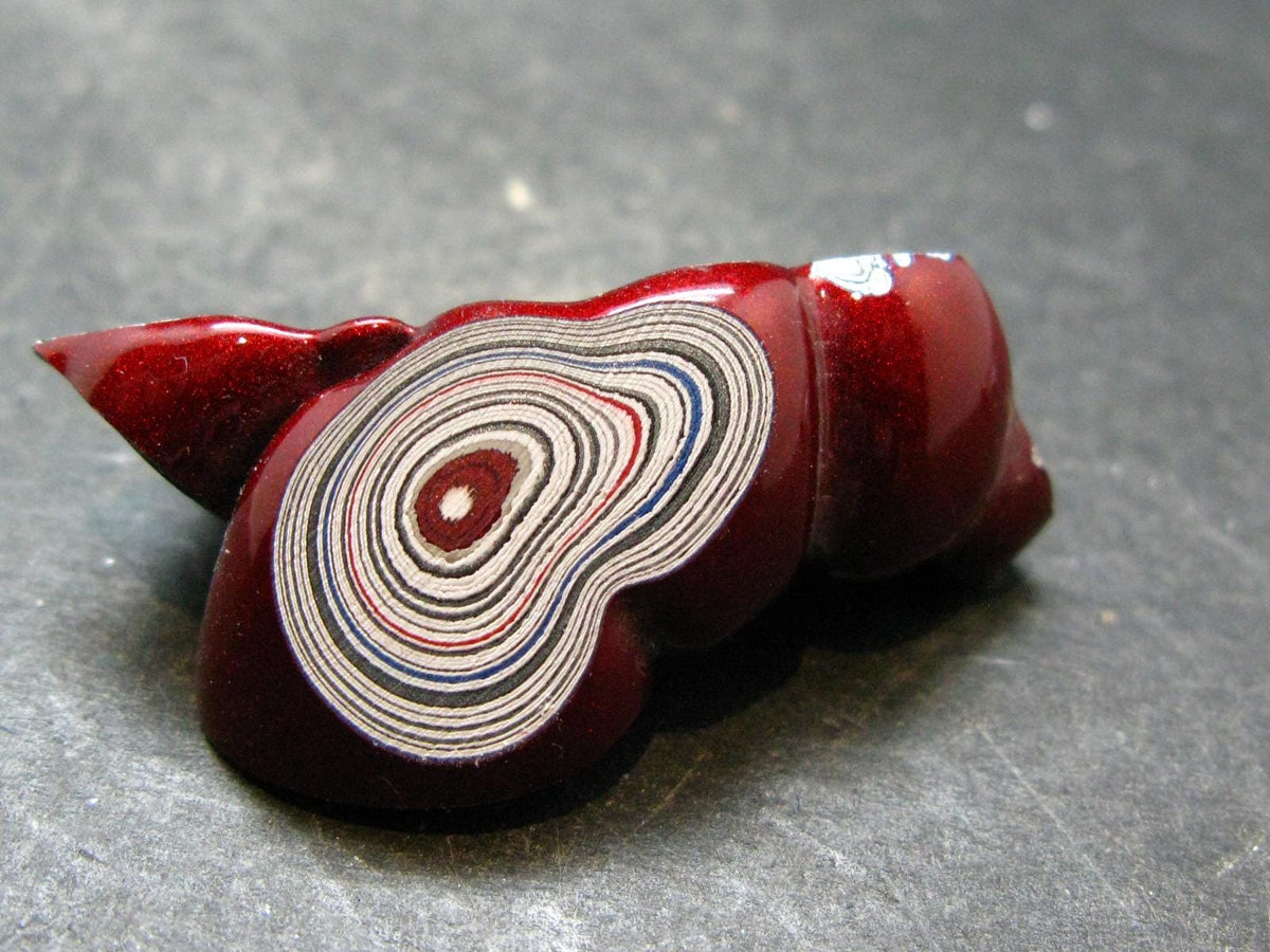 Very Cool Fordite "Detroit Motor City Agate" from Michigan - 1.7"- 7.51 Grams