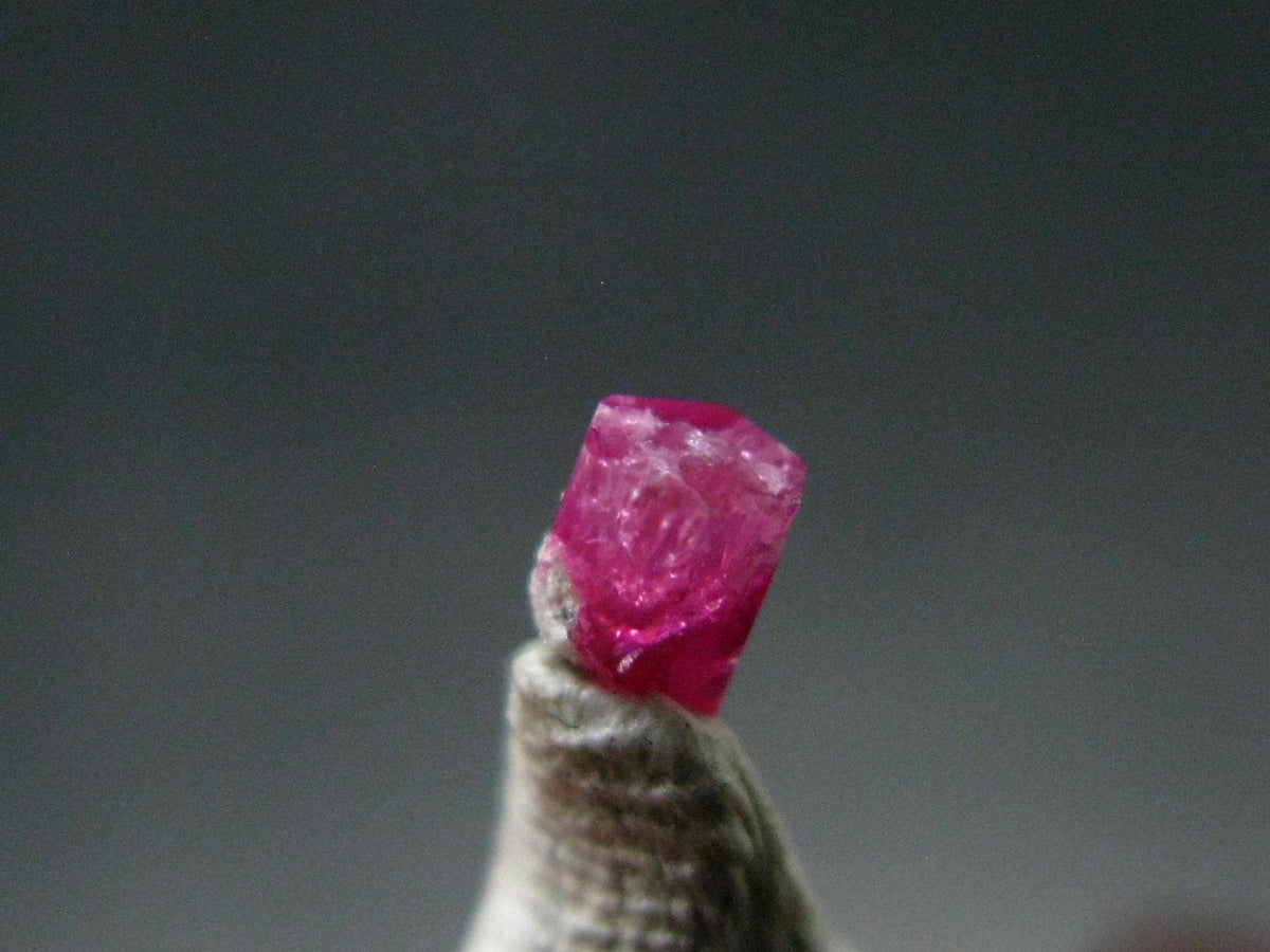 Nice Rare Gem Bixbite Red Emerald Beryl Crystal From Utah USA - 0.19 Carats
