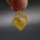 Barite Crystal Silver Pendant From USA - 0.8" - 4.7 Grams