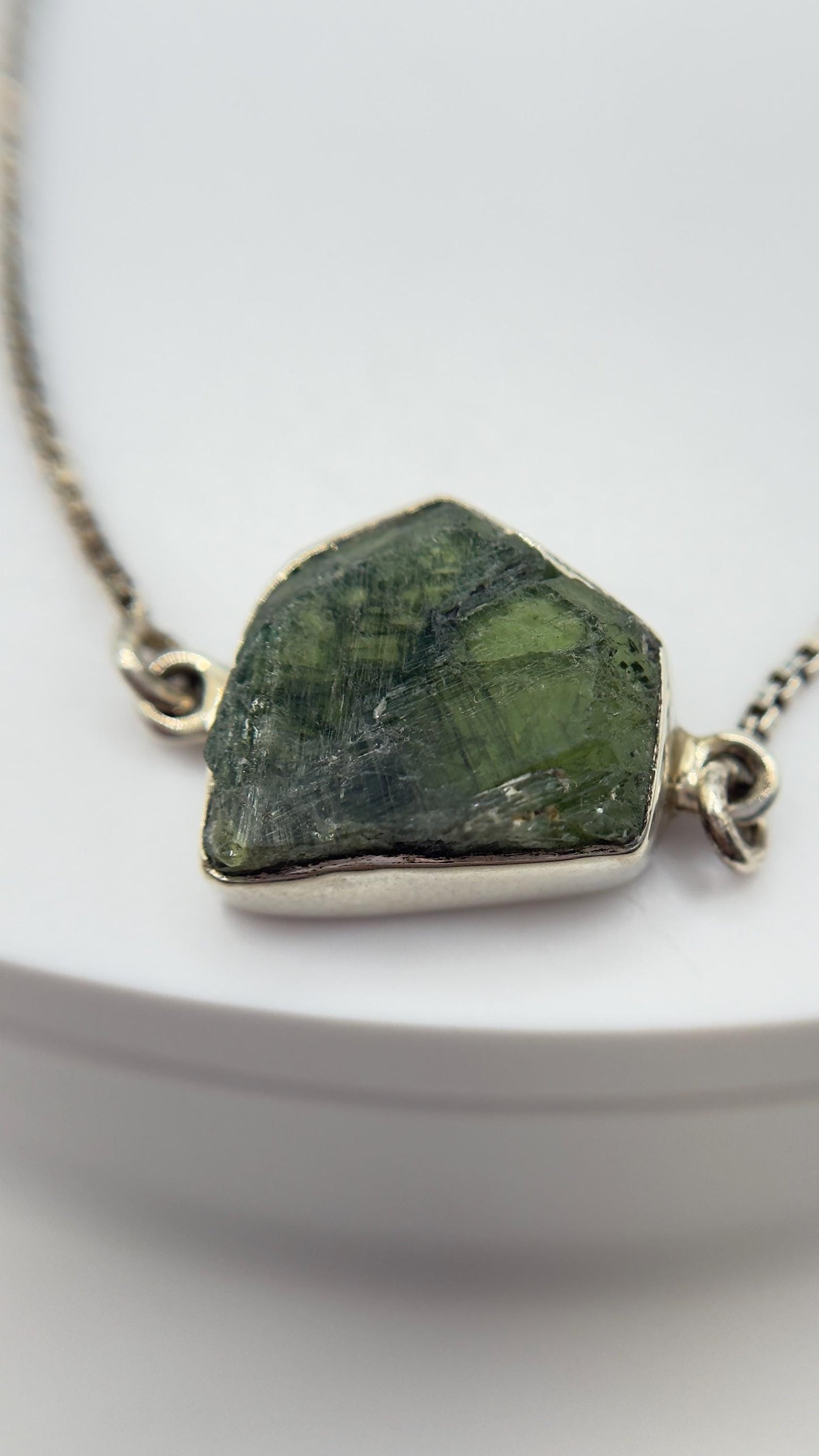 Alexandrite Adjustable Bracelet Raw Color Change Stone Silver Slider Bracelet June Birthstone Gift