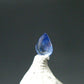 Gem Benitoite Cut Stone From California - 0.12 Carats - 3.6x3.0mm
