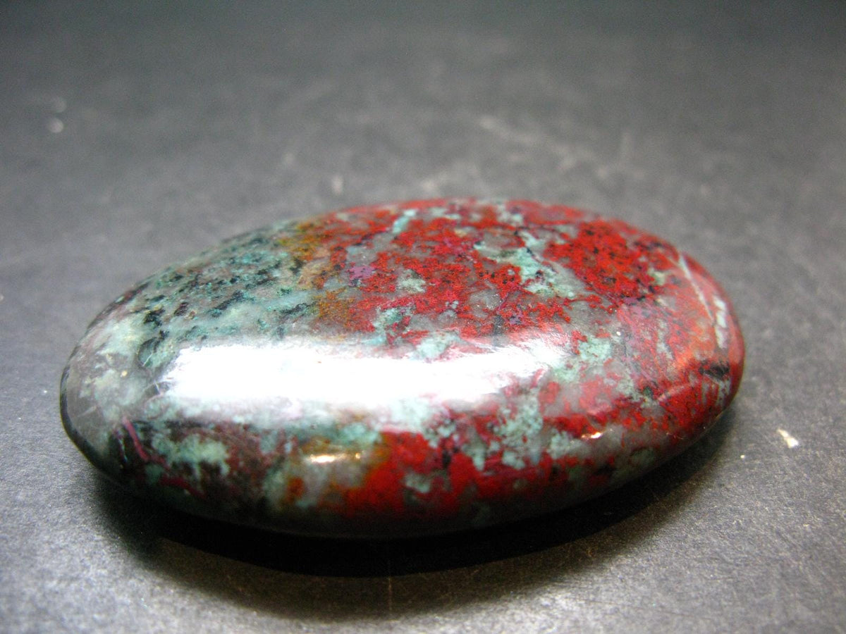 Crimson Cuprite Polished Stone from Mexico - 2.3" - 47.72 Grams