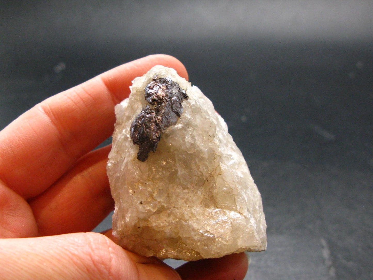 Rare Molybdenite Cluster From Canada - 2.0" - 78.21 Grams