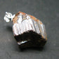 Natural Titanium Gem!! Rare Rutile Crystal Silver Pendant from Brazil - 1.1" - 7.14 Grams