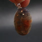 Iolite Cordierite & Sunstone Silver Pendant From India - 1.2" - 5.8 Grams