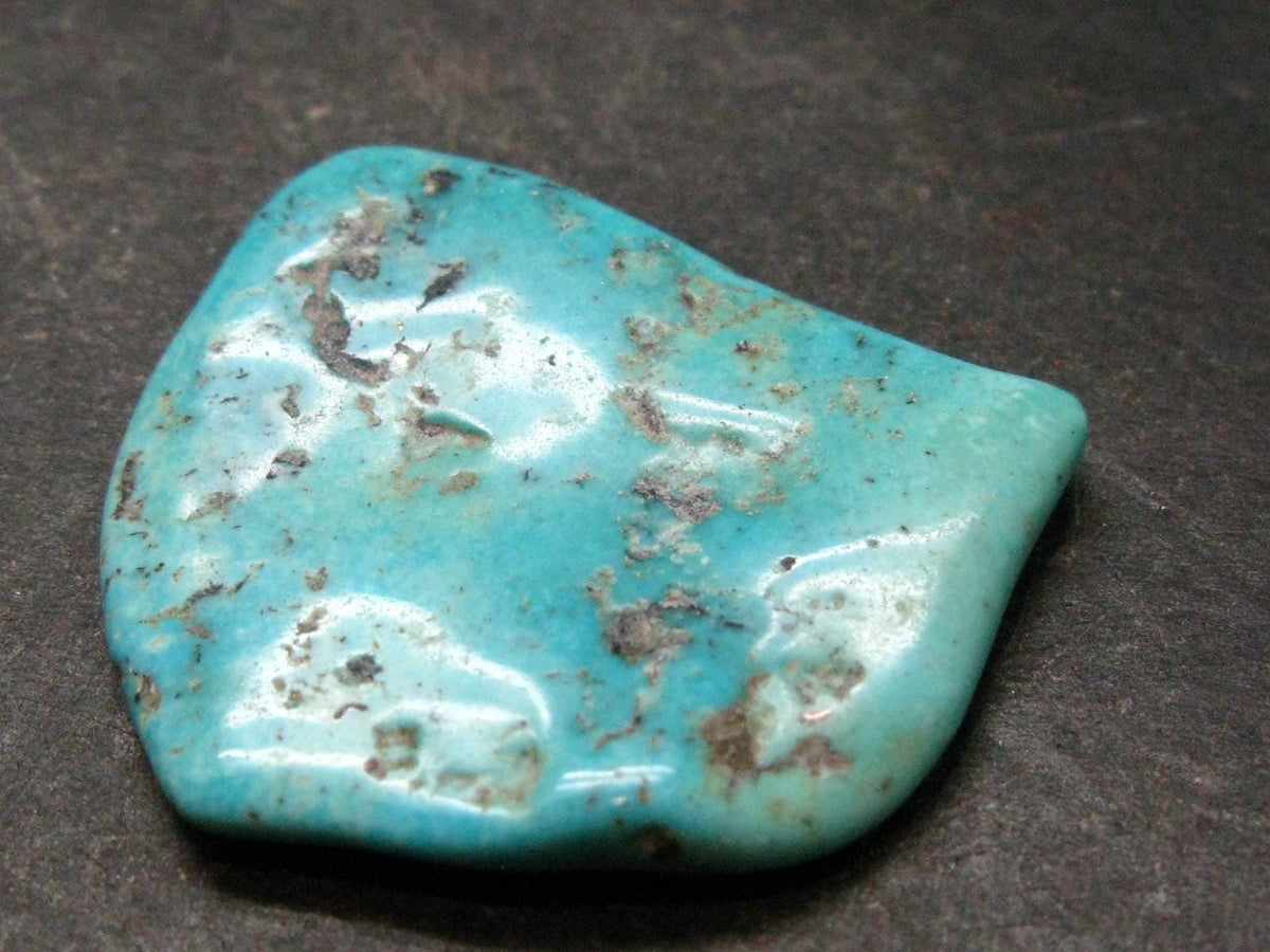 Genuine Tumbled Turquoise from Arizona, USA - 1.6" - 13.24 Grams