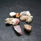 Lot of 10 Rare Pink Tugtupite Raw Pieces From Greenland - 5.0 Grams