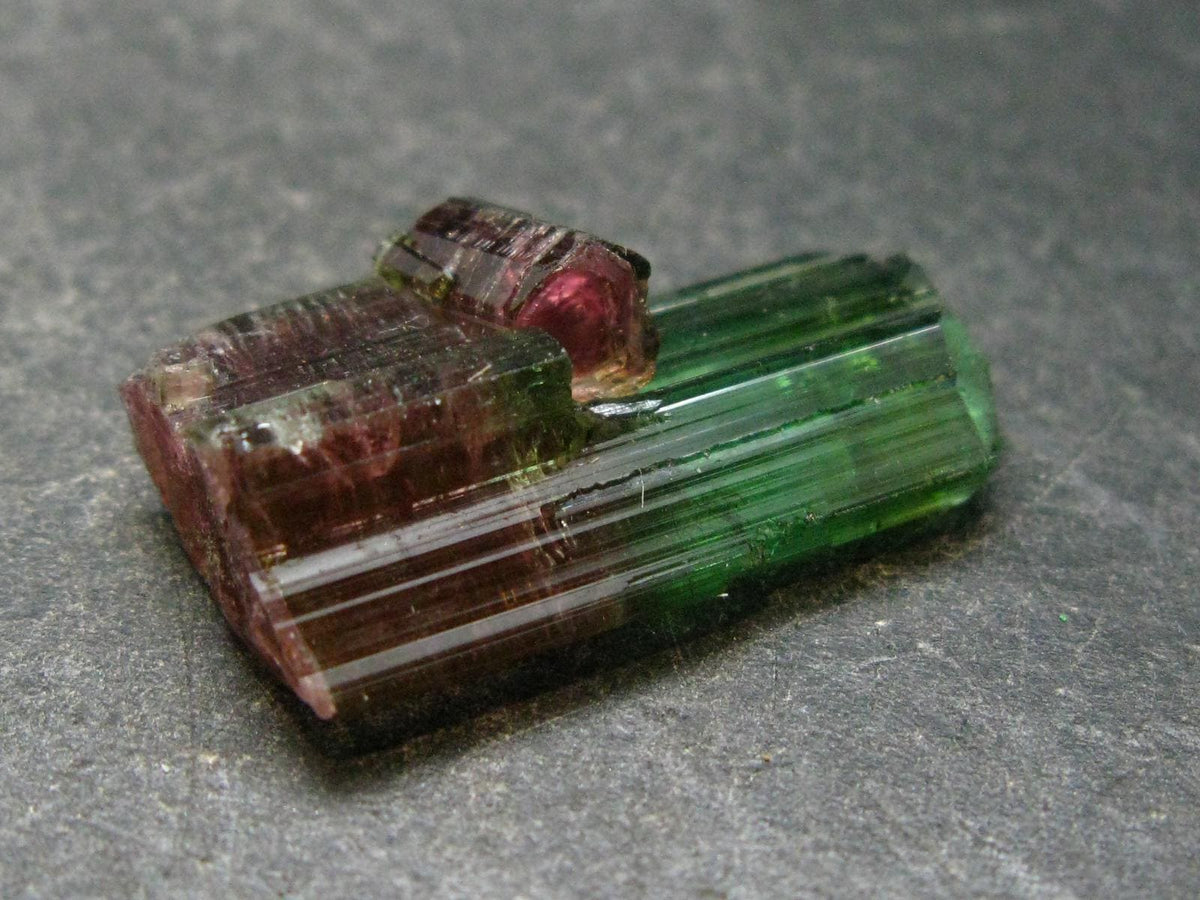 Rare Watermelon Tourmaline Crystal From Brazil - 1.1"
