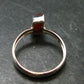 Pezzottaite Crystal Silver Ring From Madagascar - Size 8 - 2.03 Grams