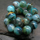 Gem Blue Opal Genuine Bracelet ~ 7 Inches ~ 10mm Round Beads