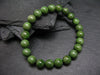 Chrome Diopside Genuine Bracelet ~ 7 Inches ~ 9mm Round Beads