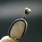 Phenakite Phenacite Crystal Silver Pendant From Russia - 0.7" - 1.13 Grams
