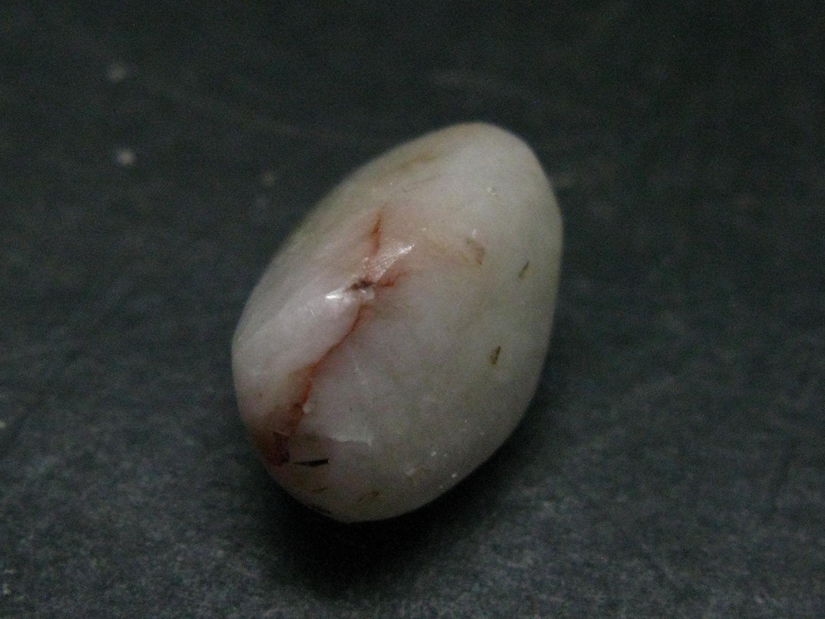 Rare Pink Tugtupite Tumbled Piece From Greenland - 12.41 Carats - 0.7"