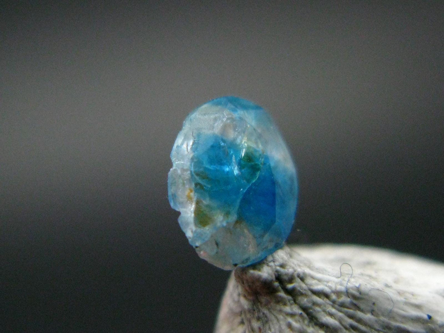 Gem Benitoite Cut Stone From California - 0.30 Carats - 5x4mm