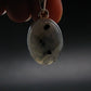 Natural Glow From Inside Moonstone Silver Plated Pendant - 1.2" - 5.77 Grams