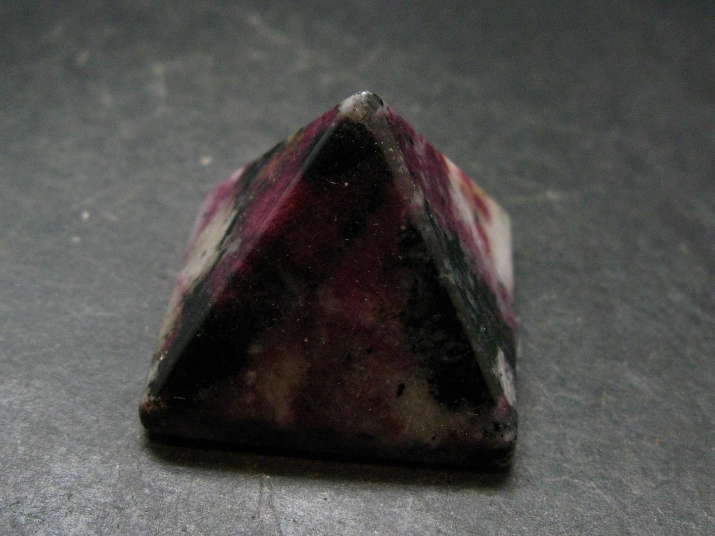Rare Eudialyte And Aegirine Pyramid From Russia - 1.1" - 37.0 Grams