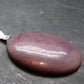 Purple Jade Silver Plated Pendant From Turkey - 1.5" - 5.29 Grams