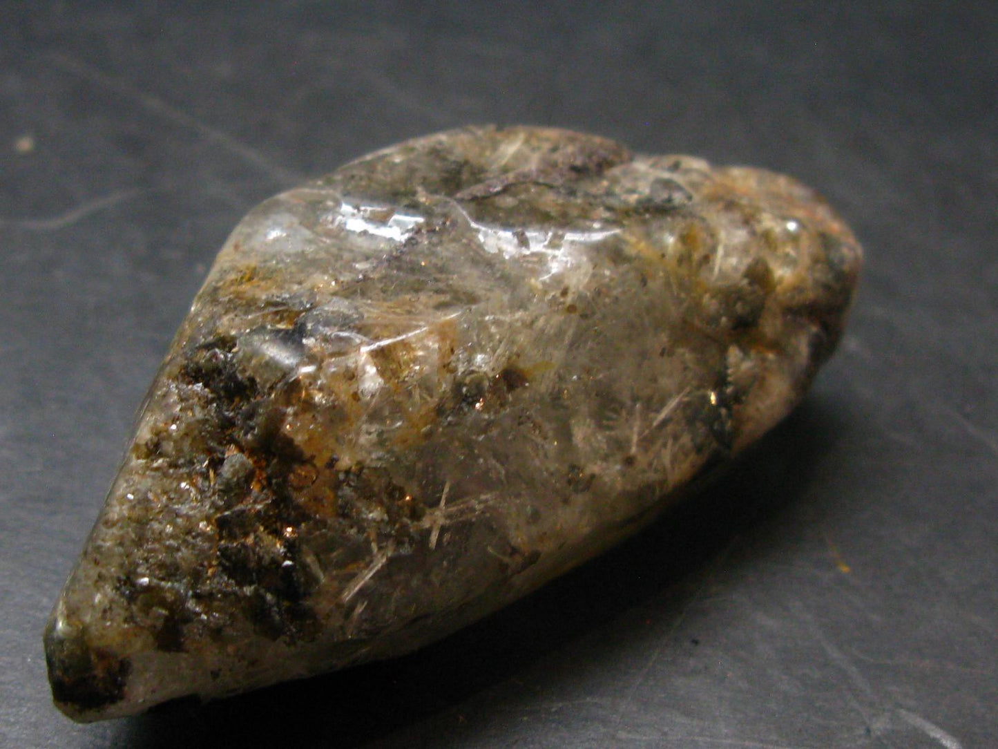 Rare Witches Finger Quartz Crystal Tumble From Zambia - 2.5" - 62.82 Grams