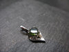 Moldavite Tektite Silver Pendant from Czech Republic - 0.8" - 1.66 Grams